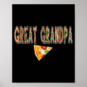 Poster Équipe de famille de l'anniversaire de Great Grand