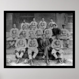 Poster Équipe de football de l'Université Claflin, SC 189