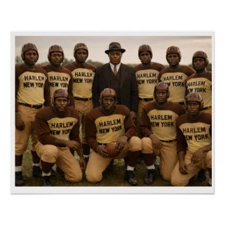 Poster Équipe de football des New York Brown Bombers
