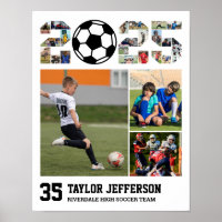 Équipe de football senior 2025 Sports Photo Collag