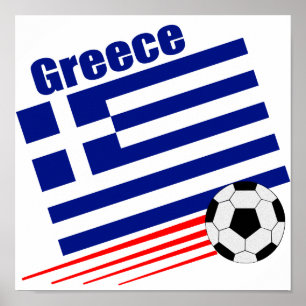 Poster Équipe de Grèce de football