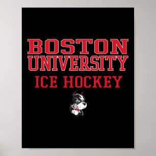 Poster Équipe de hockey sur glace des Boston Terriers Cli