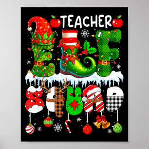 Poster Équipe de lutin enseignant Chapeau de lutin coloré