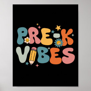 Poster Équipe de maternelle ambiance pré-maternelle élève