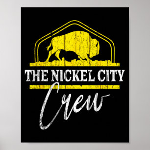 Poster Équipe de pickleball nickel city crew buffalo 716 