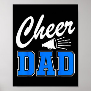 Poster Équipe de pom-pom girls Papa Équipe de cheerleadin