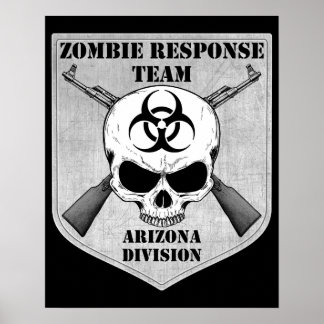 Poster Équipe de réponse Zombie : Division Arizona