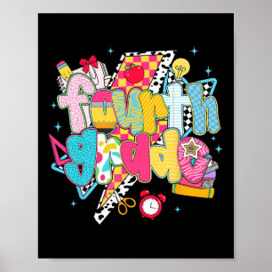 Poster Équipe de rêve de 4e année Prépa Rentrée des class