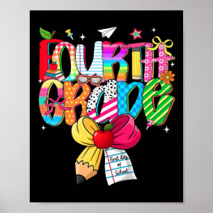 Poster Équipe de rêve de 4e année Prépa Rentrée des class
