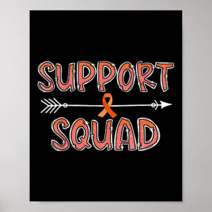 Poster Équipe de soutien à la famille Match de sensibilis