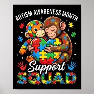 Poster Équipe de soutien à la sensibilisation à l'autisme