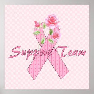 Poster Équipe de soutien au cancer du sein