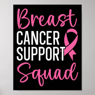 Poster Équipe de soutien au cancer du sein Prix du cancer