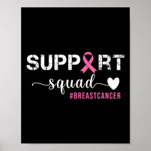 Poster Équipe de soutien aux femmes atteintes de cancer S
