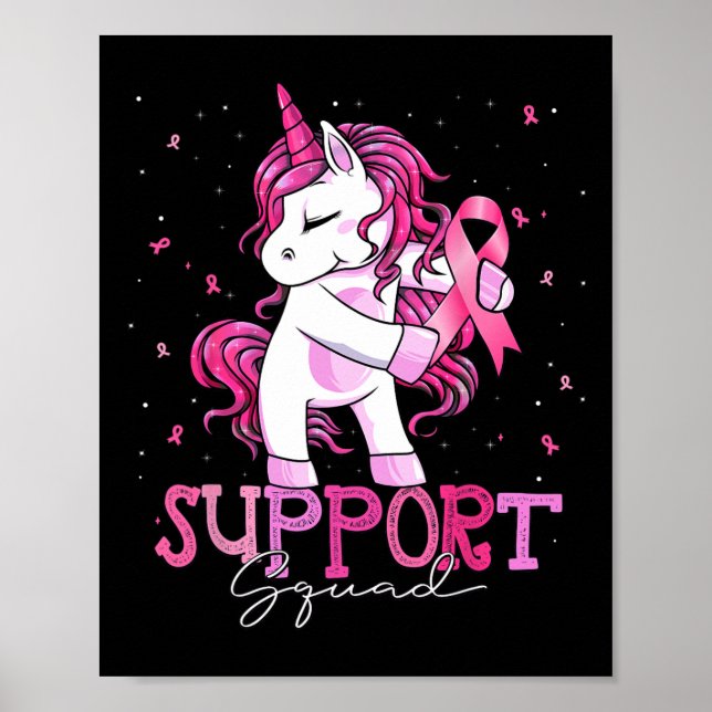 Poster Équipe de soutien contre le cancer Chemise Sensibi (Devant)