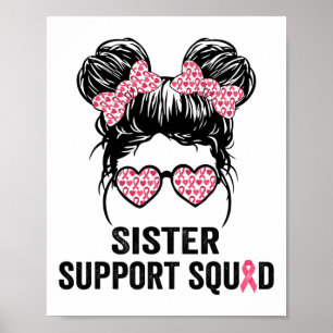 Poster Équipe de soutien de la sœur Bun Gl Sensibilisatio