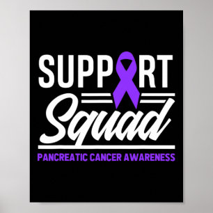 Poster Équipe de soutien du cancer pancréatique Cancer du