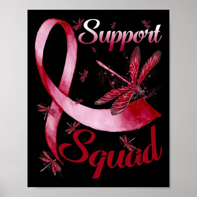 Poster Équipe de soutien guerrier Dragonfly Cerveau Aneur (Devant)