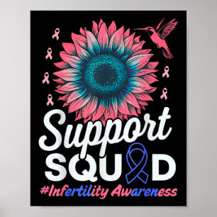 Poster Équipe de soutien Guerrier du tournesol Prix de l'