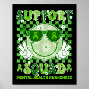 Poster Équipe de soutien Sensibilisation à la santé menta
