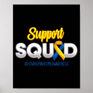 Poster Équipe de soutien Sensibilisation au syndrome de D
