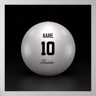 Poster Équipe de volley-ball