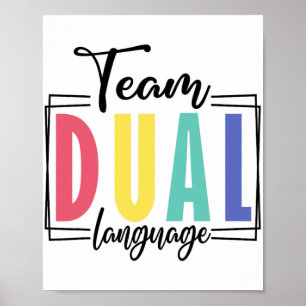 Poster Équipe D'Équipage De La Journée dernière De L'Écol