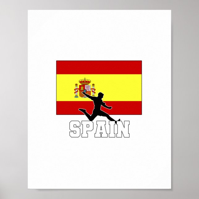 Poster Équipe d'Espagne de football (Devant)