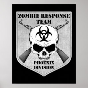 Poster Équipe d'intervention Zombie : Division Phoenix