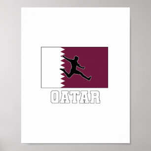 Poster Équipe du Qatar de football