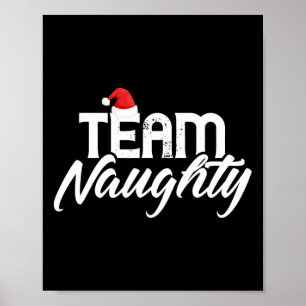 Poster Équipe Naughty Funny Couple Correspondant Équipe N