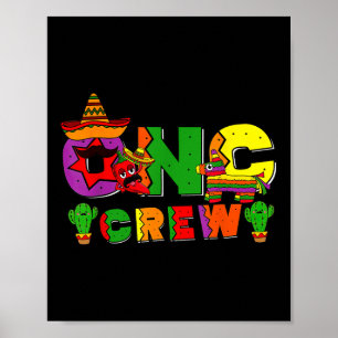 Poster Équipe Onc Cinco De Mayo Infirmière en hématologie