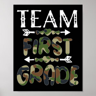 Poster Équipe Première Année Retour à l'École 1er Jour Ca