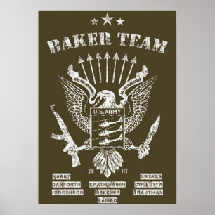 Poster Équipe Rambo Baker