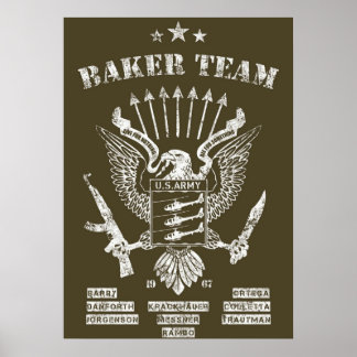 Poster Équipe Rambo Baker