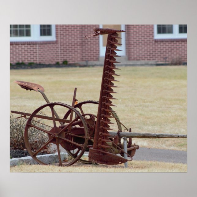 Poster Équipement agricole (Devant)