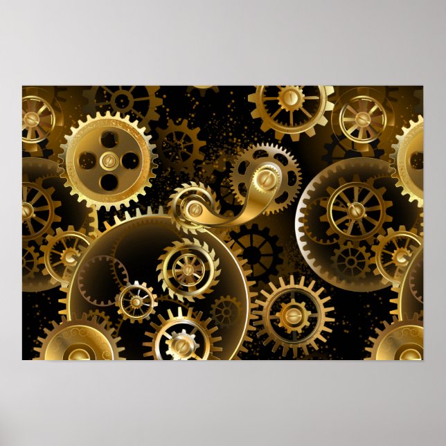 Poster Équipements en laiton sans vapeur (Devant)