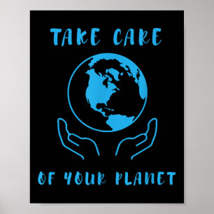 Poster Erde Planet Protection De l'environnement, Environ