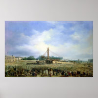 Erection de l'Obélisque de Louxor