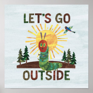 Poster Eric Carle   Allons dehors