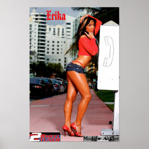 Poster Erika - Finaliste du tuner 2Wheel