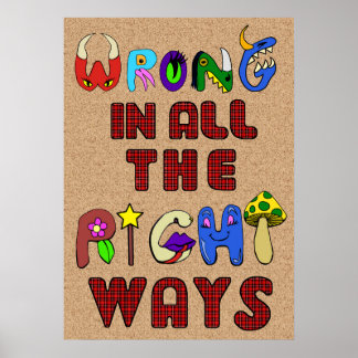 Poster Erreur Dans Toutes Les Bonnes Façons D'Imprimer