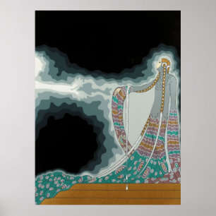 Poster Erté - À la suite théâtrale, Melisande