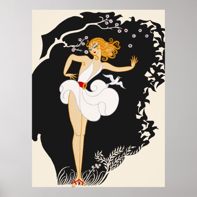 Poster Erté - Charnos (Devant)