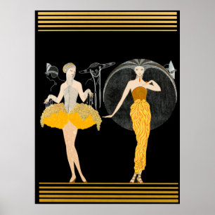 Poster Erté - Jour du matin