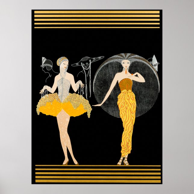 Poster Erté - Jour du matin (Devant)