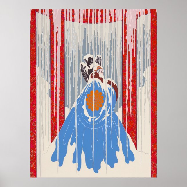 Poster Erté - Le captif de l'amour (Devant)