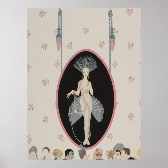 Poster Erté - Le Portrait (Devant)