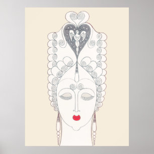 Poster Erté - Les Années 1920 Se Souviennent Suite, Amour