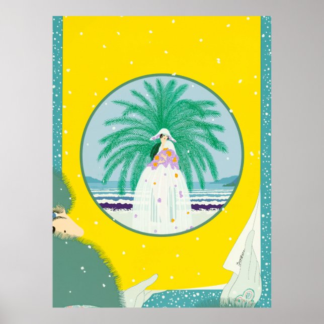 Poster Erté - Riviera (Devant)